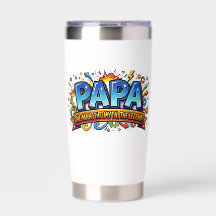 Papa De Man De Mythe De Legende Grappige Comic