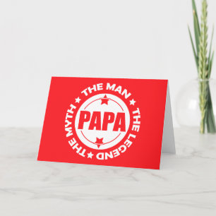 Papa. De Man. De Mythe. De Legende. Kaart