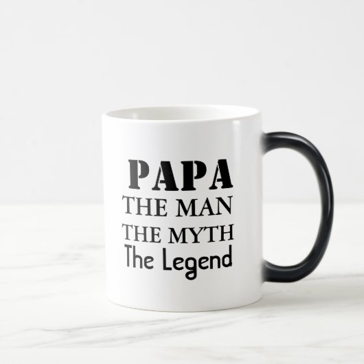 PAPA de Man de mythe de legende - Magische Mok (Rechts)