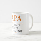 Papa de Man de mythe de Legende Mok (Voorkant rechts)