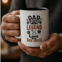 Papa De Man De Mythe De Legende Mok