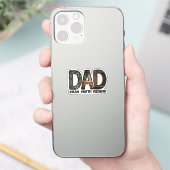 Papa - de man de mythe de legende Papa; vader; dik Sticker (Telefoon)