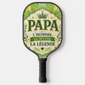 Papa, De Man, De Mythe, De Legende Pickleball Paddle (Voorkant)