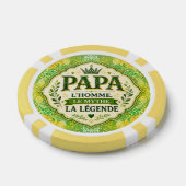 Papa, De Man, De Mythe, De Legende Poker Chips (Enkel)