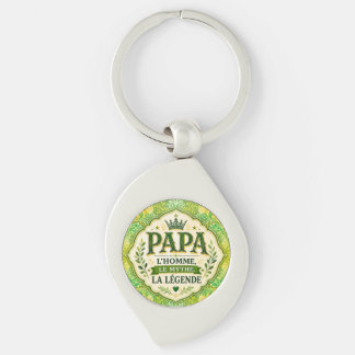 Papa, De Man, De Mythe, De Legende Sleutelhanger