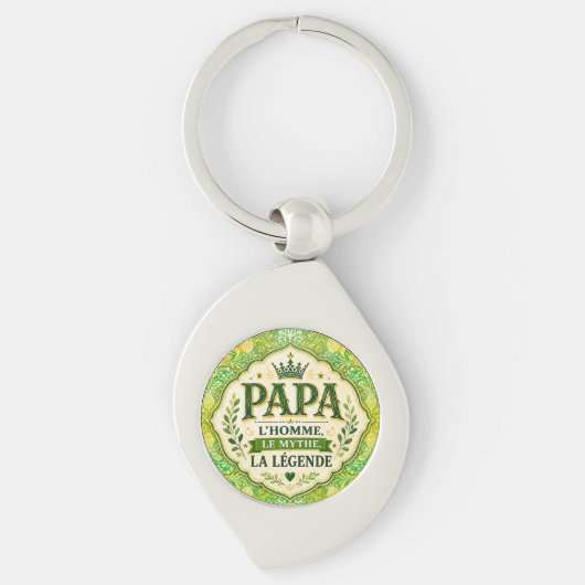 Papa, De Man, De Mythe, De Legende Sleutelhanger (Voorkant)