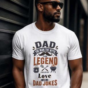 Papa De Man De Mythe De Legende T-shirt