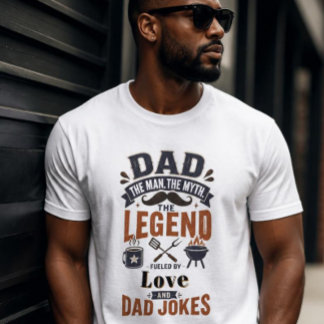 Papa de man de mythe de legende t-shirt