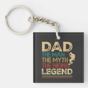 Papa De Man De Mythe De Wandellegende Sleutelhanger