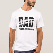 Papa De Man De Mythe Het Legende T-Shirt (Voorkant)