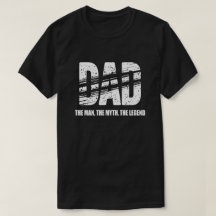 Papa De Man De Mythe Het Legende T-Shirt