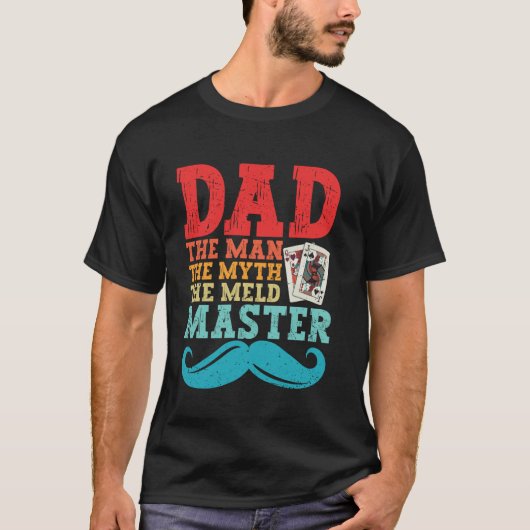 Papa de Meester van het Mergen T-shirt (Voorkant)