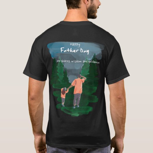 Papa: De Originele Influencer T-shirt (Achterkant)