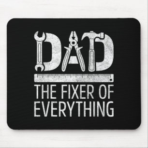 Papa de probleemoplosser van alles shirt mannen kl muismat