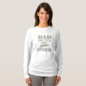 PAPA - DE STILTE IN ELKE STORM T-SHIRT (Voorkant volledig)
