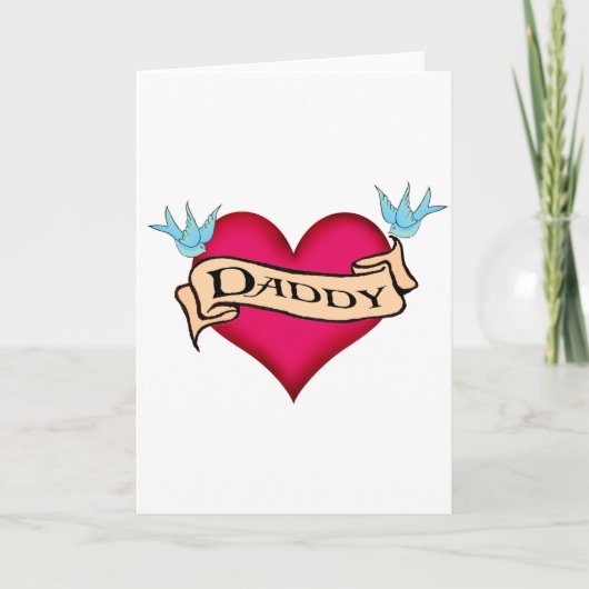 Papa - de T-shirts & de Giften van het Tattoo van Kaart (Voorkant)