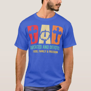 Papa Dedicated en Ded Happy Vaderdag voor Mannen T-shirt