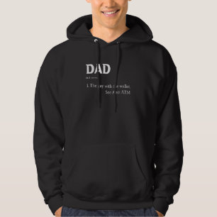 Papa definieert de man met de achtergrond ook op hoodie