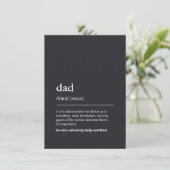 Papa definitie gepersonaliseerde moderne woordenbo (Staand voorkant)