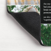 Papa Definitie Grappig & hartelijk Familie Foto Muismat (Hoek)