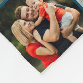 Papa Definition Gezegde 16 Photo Collage Blue Smal Fleece Deken (Hoek)