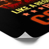 Papa Definition Half Marathon Runner Fitnes Poster (Hoek)