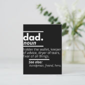 Papa Dictionary Definition - Grapny Fathers Day Gi Save The Date (Staand voorkant)