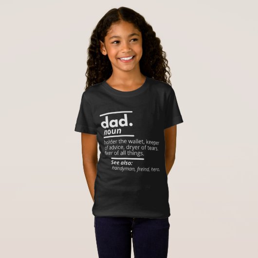 Papa Dictionary Definition - Grapny Fathers Day Gi T-shirt (Voorkant volledig)