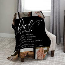 Papa Dictionary Definition Photo Collage Black