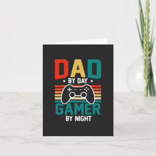 Papa die gamt; videogames; Cadeau voor papa Kaart