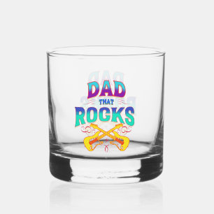 PAPA DIE ROCKT! Gitaren Whisky Glas