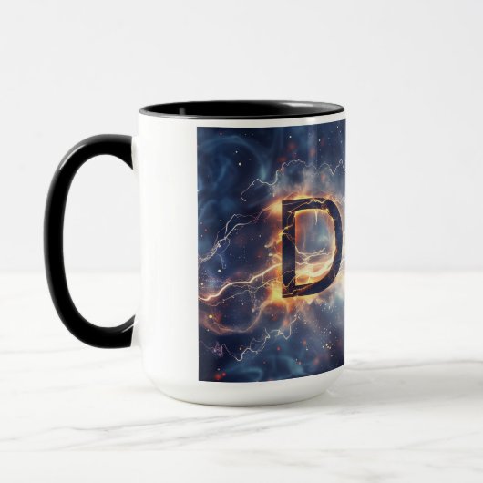 "Papa" Digitale kunst Mok (Links)