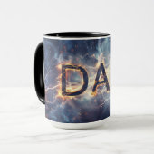 "Papa" Digitale kunst Mok (Voorkant links)