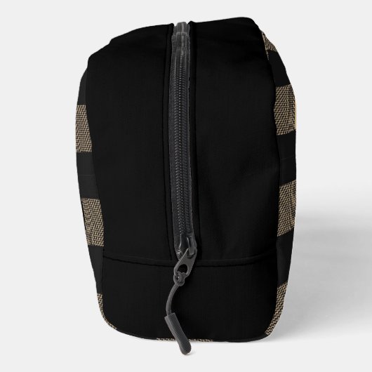 Papa Dingen Plaid Patroon Toiletry Mannen Toilettasje (Rechts)