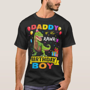 Papa Dinosaur Funny Cute Birthday Boy Family Appa T-shirt