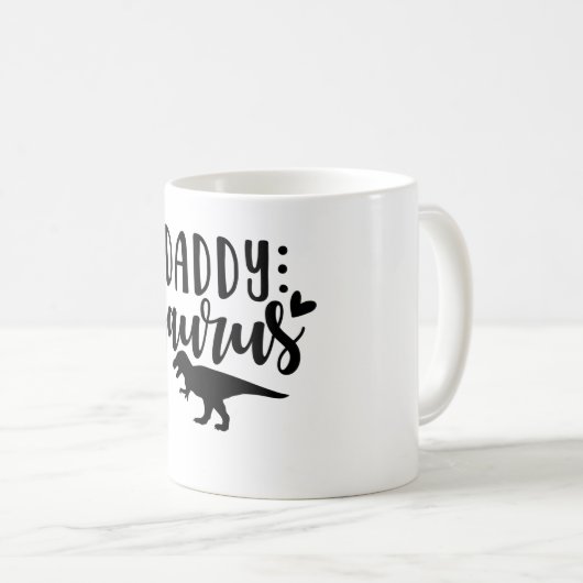 Papa Dinosaur Koffiemok (Voorkant rechts)