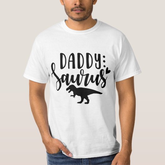 Papa Dinosaur T-shirt (Voorkant)