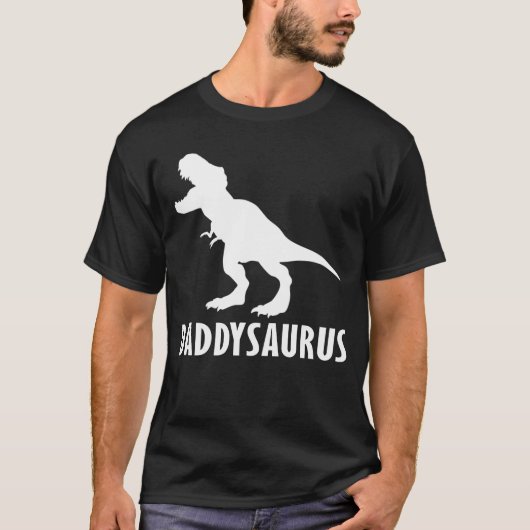 papa dinosaur vaderdag t-shirt (Voorkant)