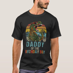 Papa Dinosaur van de familie van de geboorte jonge T-shirt