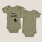 Papa dit: Que peut-il arriver? (Ontwerp Voorkant & Achterkant)