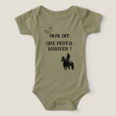 Papa dit: Que peut-il arriver? (Design voorkant)