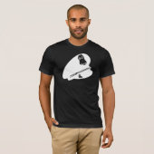 Papa, Dom, Cop Pet, Badge, Sheild, Fuzz T-shirt (Voorkant volledig)