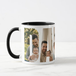 Papa Douane Foto Collage Koffie Mok