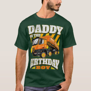 Papa - Dump Truck Birthday T-shirt