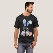 Papa Easter Bunny T-shirt (Voorkant volledig)
