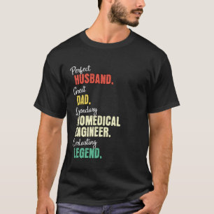 Papa Echtgenoot Biomedisch ingenieur T-shirt