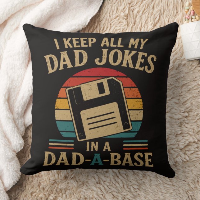 papa een basis,papa grap,computer humor,database g kussen (Deken)