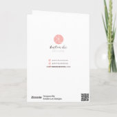 Papa: een zoon zijn eerste held Vaderdag typografi Kaart (Achterkant)