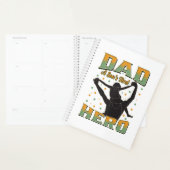 Papa een zoons eerste held planner (Display)