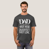 PAPA Een zoons eerste  T-shirt (Voorkant volledig)